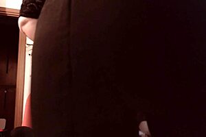 beautiful italian stepmother crazy orgasms at desk!