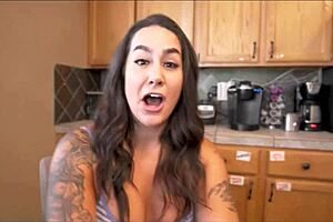 Massage from my step brother's sexy wife feels amazing