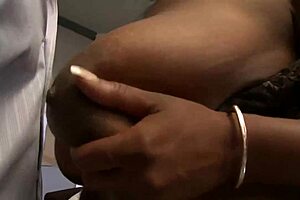 i love fucking big tits ebony babe in interracial sex, oh god so good!