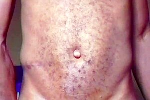 Lonely African Man Touches His Cock And Ass After Dancing Naked