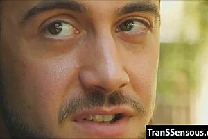 Hitchhiker is a tranny, he says.