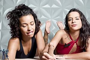 Experienced Latina Goddesses Show Foot Fetish Skills In Homemade Video