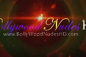 an exotic bollywood lover performs a seductive dance routine