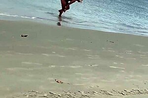 crazy milf passionately jerks me off in public