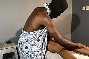 Want a happy ending with this sexy milf's ass?