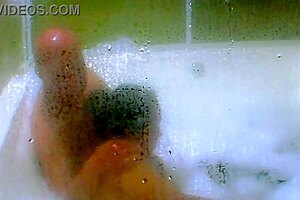 Suggestive Cum Preview in Jacuzzi with Big Ass Massage