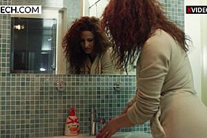 Sexy Milf Mom Teasing In The Shower - Xczech Com