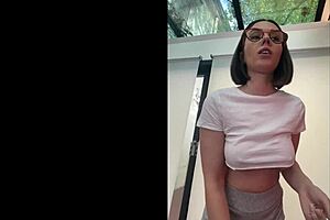 Cute Latina Teacher Toys Herself After Class