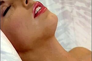 Sarah Young rides Sean Michaels' massive black cock intensely