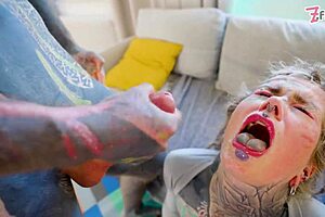 Anuskatzz Crazy Dap With Three Big Cocks.