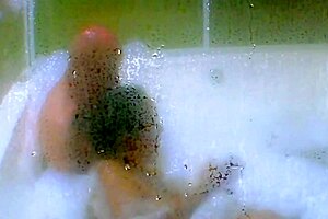 Suggestive Cum Preview in Jacuzzi with Big Ass Massage