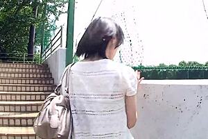 Beautiful Japanese chick Mizuki picked up and fucked 😍