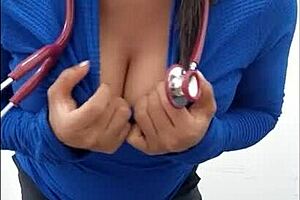 latina nurse in HOSPITAL fucks boss in office