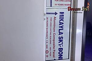 Hardcore Oiled Sex with Ebony Hookup Girl's Big Ass