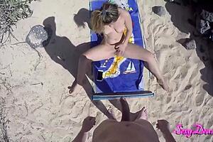 Sizzle On The Shoreline Sexydeas Spicy Pov Doggystyle Adventure At The Beach