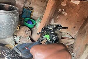 Chubby Ass Double Stuffed with Huge Cocks