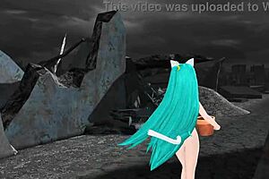 Hatsune Miku Nude Mod Reveals Full Body In Cat Costume