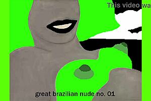 Exploring the beauty of a great Brazilian nude model in series one