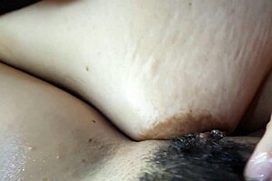 Pussy Masturbation Of A Meaty Hairy Pussy