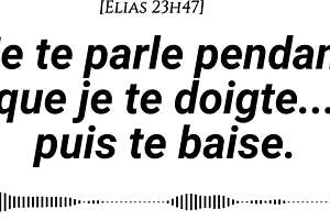 What if I put you to sleep with my voice, fingers, and hips, then wake you with slow teasing and hard moans?