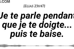 What if I put you to sleep with my voice, fingers, and hips, then wake you with slow teasing and hard moans?