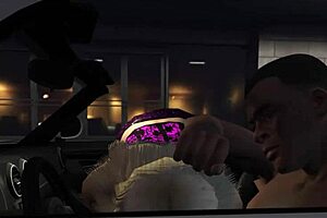 Gta 5 - franklin gets a hooker service