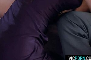 Dinner Party Turned Into Rough Double Penetration