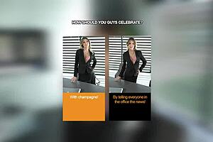 Rebecca Volpetti And Friends In Filthy Office Threesome