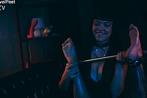 no escape from the tickling mistress's domination