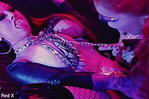 you ready for these goth sluts fucking wild in their sex tape?