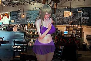 Blonde Chubby Girl Plays Overstuffed Ending in Jailbird Scenario