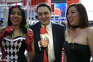 andrea dipre pleasures two mexican girls in suggestive lesbian encounter