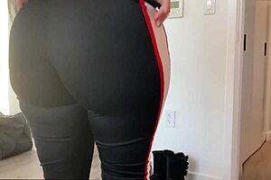 pawg slut gagging on that big dick