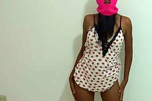 Crazy brunette slut seduces roommate in dorm, invites dirty doggystyle without condom