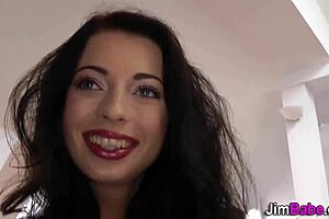 teen sucking old dick in pov