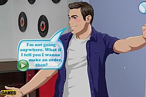 Let's Play Sex With An Ex, Blowjob And Creampie!