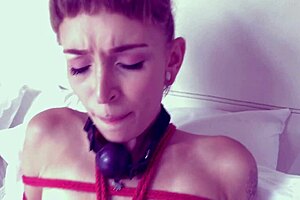 I just love cumming while tied up, you know? Bia Roman's got that vibe.
