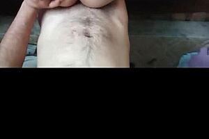 Mature Woman Receives Cum On Her Ass