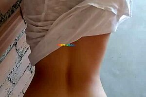 Peruvian Wife Fucks Bricklayer On Terrace