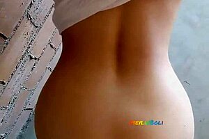 Peruvian Wife Fucks Bricklayer On Terrace