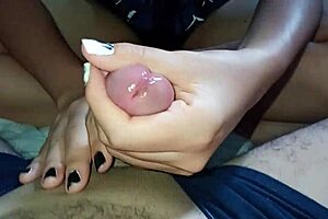 Casallombra, my wife gives a sloppy handjob, he said.