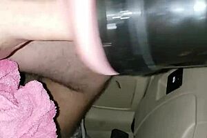 Amazing blowjob with toy, watch black99 deepthroat!