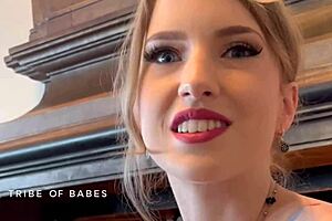 Intriguing behind-the-scenes casting interview with redhead Octavia Red in episode one part two