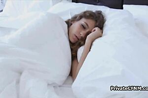 Wake Up And Suck My Dark Cock! Teen Amateur Blowjob In Hardcore Interracial Reality