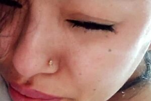 Live vaginal and anal massage on face