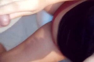 colombian bride with big tits can't go to bathroom as man wants sex all day