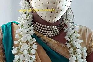 Indian crossdresser model lara dsouza in saree video 😊