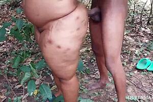 we went out to fuck on our work free day with big ass ebony pussy