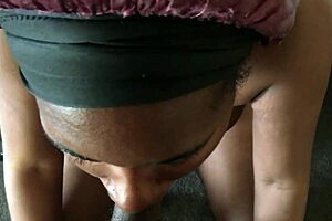 deep throating his huge dick passionately