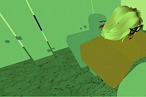 School Nerd Gives Blowjob And Gets Fucked In Her Pussy Roblox